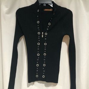 Belldini Black Jeweled Jacket